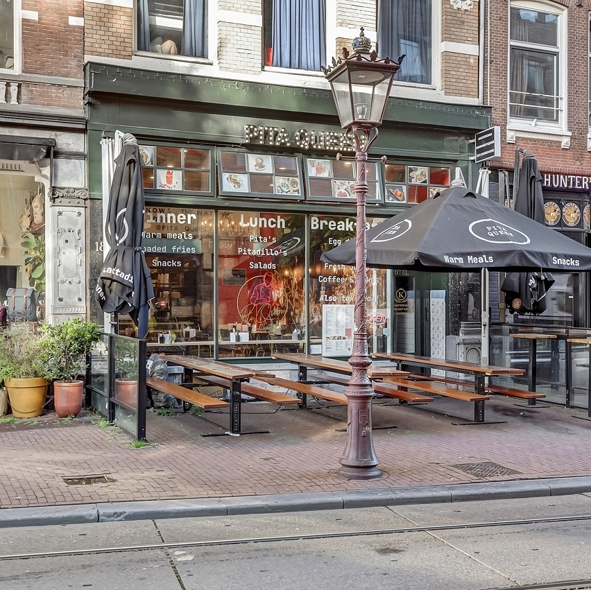 Hotel 5 kamers en horecaruimte Amsterdam