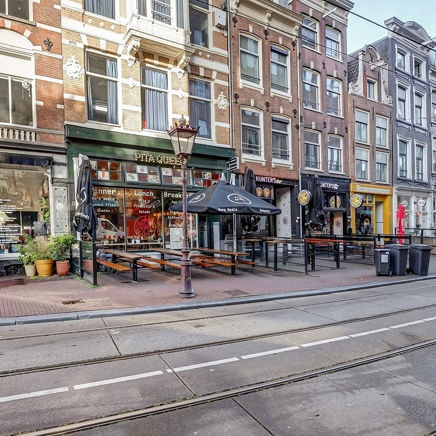 Hotel 5 kamers en horecaruimte Amsterdam