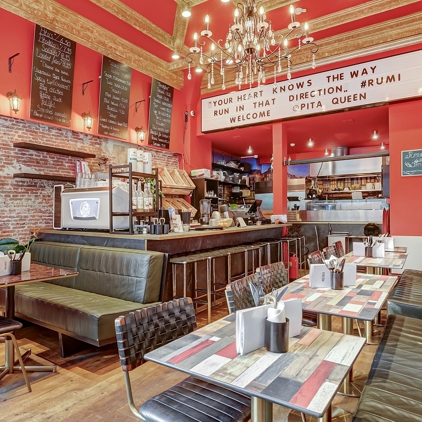 Hotel 5 kamers en horecaruimte Amsterdam